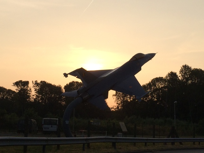 Le F-16 à La Bruyère